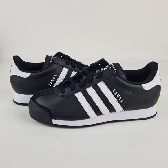 Adidas Originals SAMOA J Black White G20687 Casual Sneakers - Picture 7 of 12